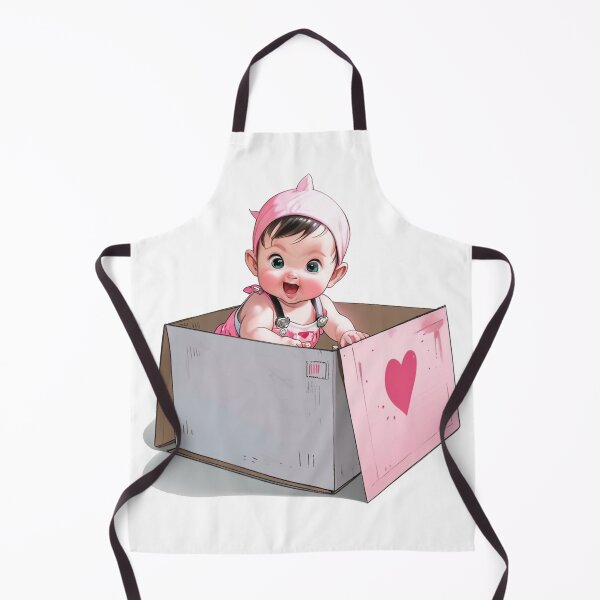 Artikelvorschau, Babybox | Baby in einer Box entworfen und verkauft von NEKKI Originals.