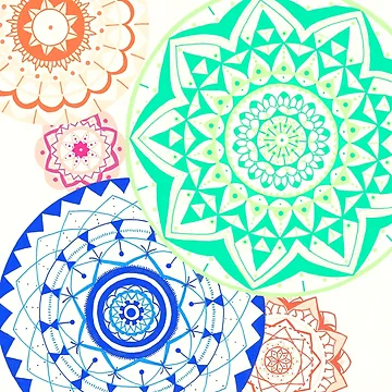 Artwork thumbnail, mandala by Casey Brinson