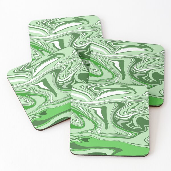 Item preview, Abstract Art Green Shades designed and sold by chahakisha.