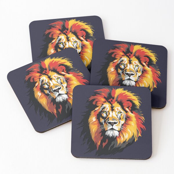 Item preview, Colorful Lion IX. designed and sold by KrisDry.