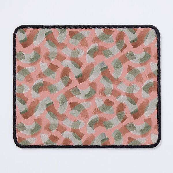 Item preview, Copy of Handmade semi circles brush strokes blue designed and sold by Alessandro Remo Mazzoni Remotextiles.