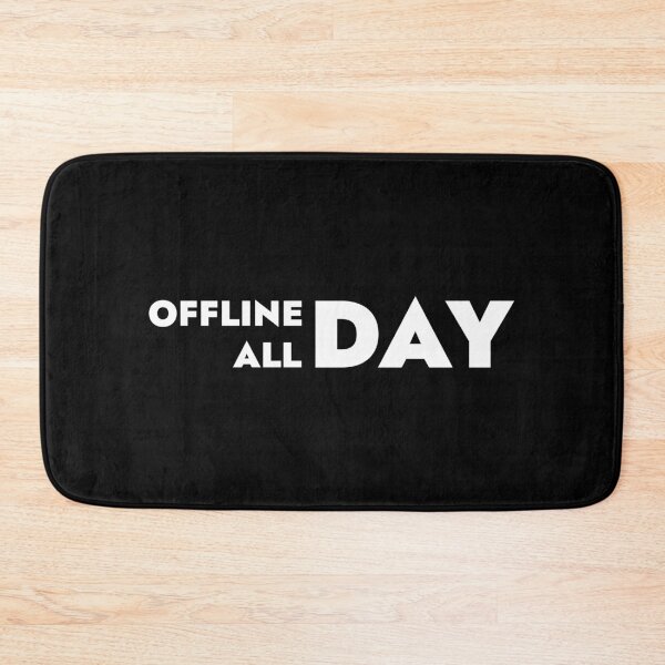 Item preview, OFFLINE DAY ALL DAY, Unique designed and sold by villacreativa.