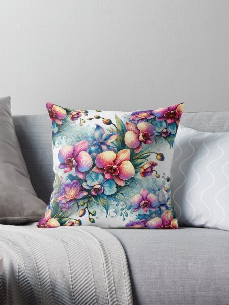 Item preview, Radiant Orchids: A Watercolor Wonderland designed and sold by Meta2Physical.
