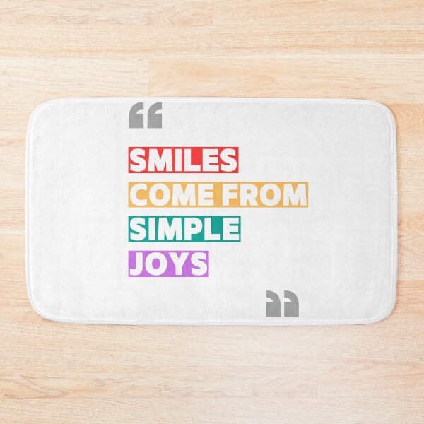 Item preview, Smiles come from simple joys designed and sold by Vibes-vintage.