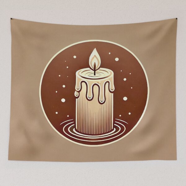 Item preview, Cozy Themed Candle designed and sold by IskandarDesigns.
