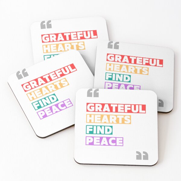 Item preview, Grateful hearts find peace designed and sold by Vibes-vintage.