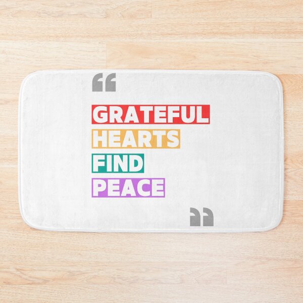 Item preview, Grateful hearts find peace designed and sold by Vibes-vintage.