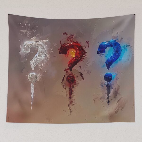 Item preview, 3 question marks designed and sold by Creativ-Queen.