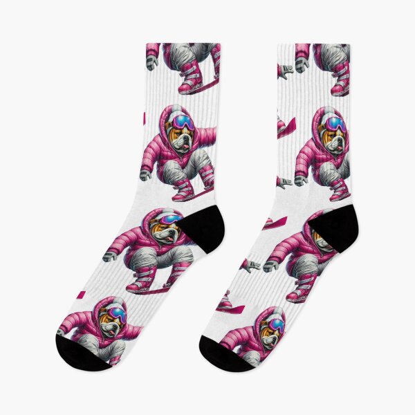 Item preview, Bulldogs Snowboarding Dog, Design, Fun designed and sold by Dan9010.