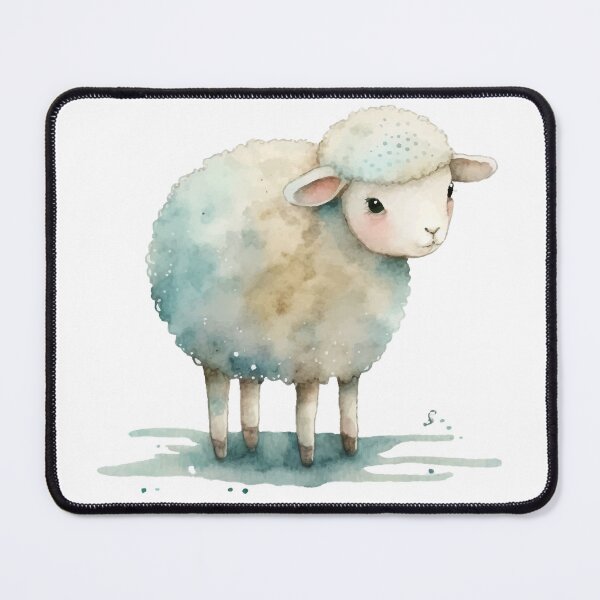 Item preview, Baby Lamb / Illustration designed and sold by eurosouvenir.