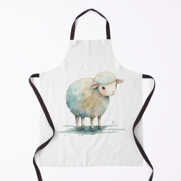 Item preview, Baby Lamb / Illustration designed and sold by eurosouvenir.