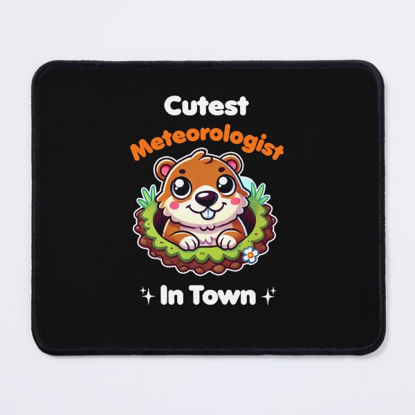 Item preview, Cutest meteorologist in town groundhog designed and sold by Visual-digital.