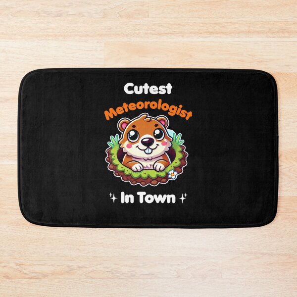 Item preview, Cutest meteorologist in town groundhog designed and sold by Visual-digital.