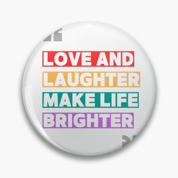 Item preview, Love and Laughter make life brighter designed and sold by Vibes-vintage.