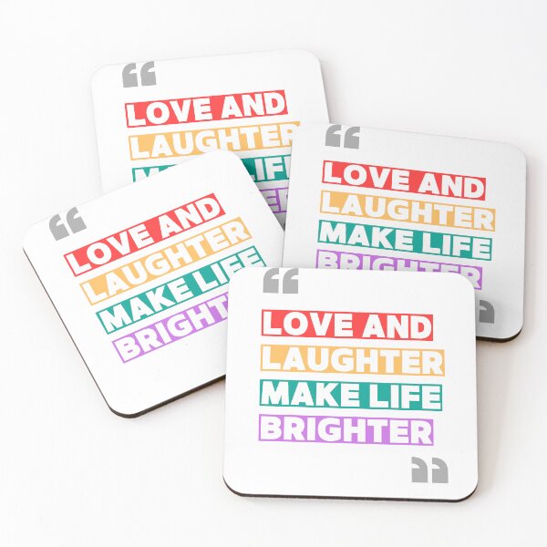 Item preview, Love and Laughter make life brighter designed and sold by Vibes-vintage.