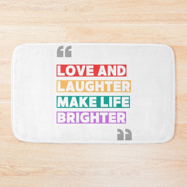 Item preview, Love and Laughter make life brighter designed and sold by Vibes-vintage.