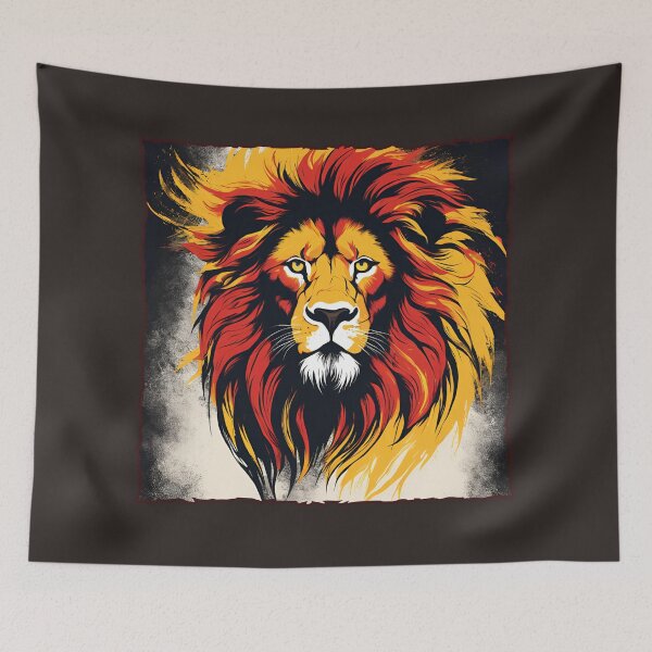 Item preview, Colorful Lion XIII. designed and sold by KrisDry.
