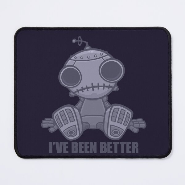 Item preview, I've Been Better Sad Robot Cartoon designed and sold by fizzgig.