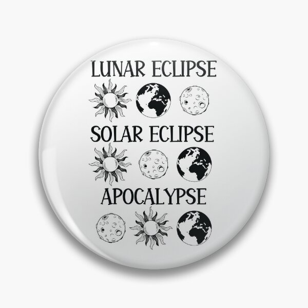 Item preview, Eclipse lunar Eclipse solar Apocalipsis designed and sold by PolyPixel.