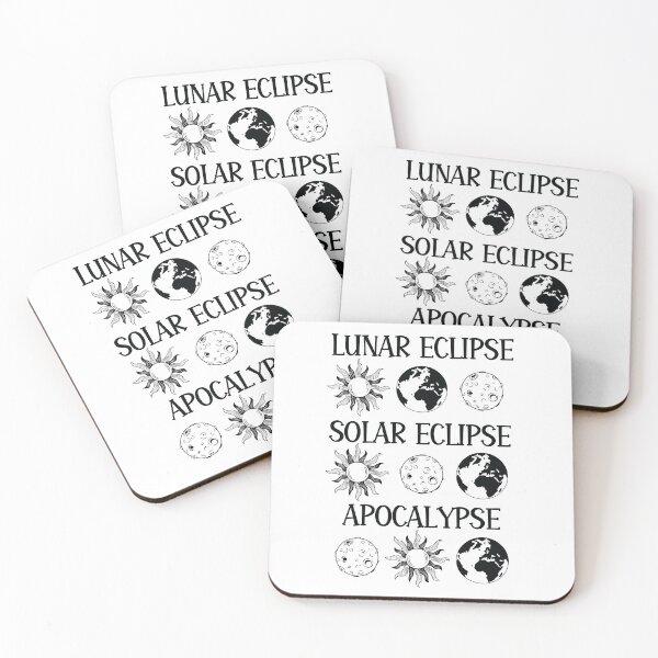 Item preview, Eclipse lunar Eclipse solar Apocalipsis designed and sold by PolyPixel.