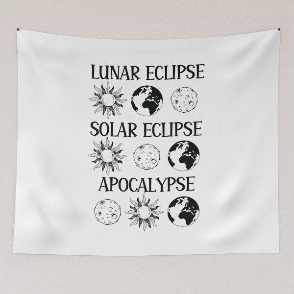 Item preview, Eclipse lunar Eclipse solar Apocalipsis designed and sold by PolyPixel.