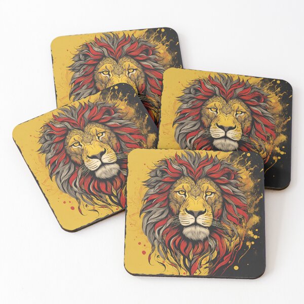 Item preview, Colorful Lion XIV. designed and sold by KrisDry.