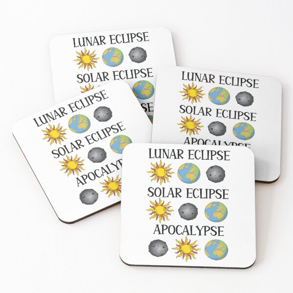 Item preview, Eclipse lunar Eclipse solar Apocalipsis designed and sold by PolyPixel.