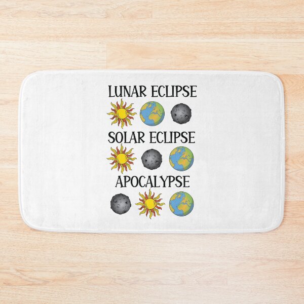 Item preview, Lunar Eclipse Solar Eclipse Apocalypse designed and sold by PolyPixel.
