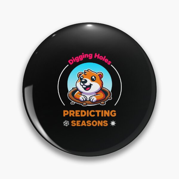 Item preview, Digging hole predicting seasons groundhog designed and sold by Visual-digital.