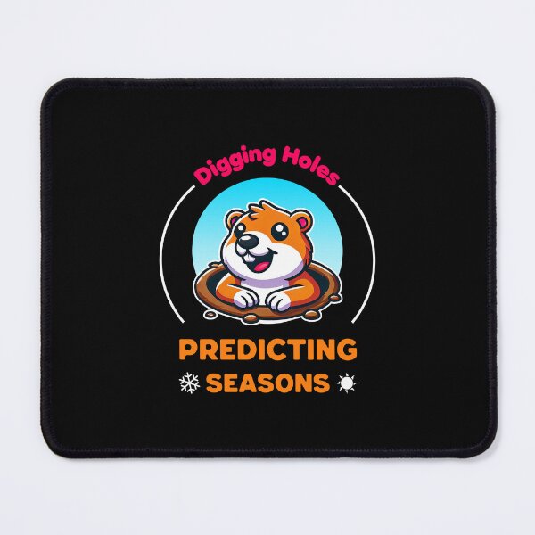 Item preview, Digging hole predicting seasons groundhog designed and sold by Visual-digital.