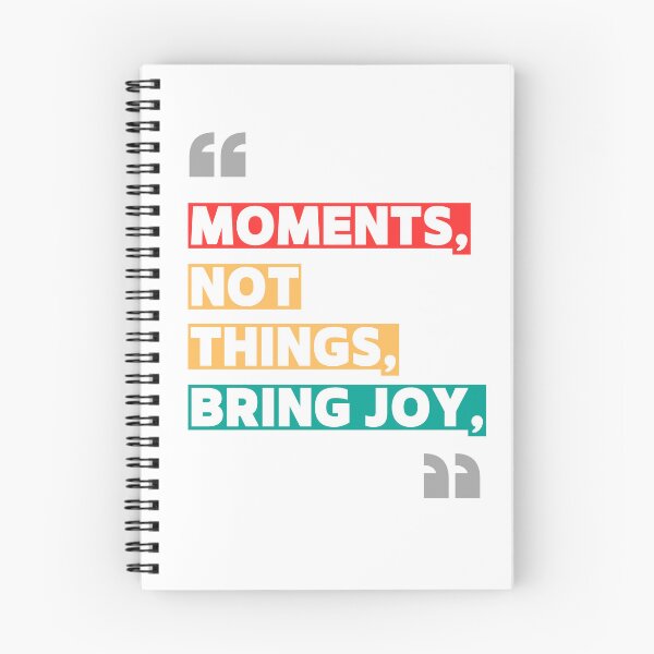 Item preview, Moments, not things, bring joy, designed and sold by Vibes-vintage.