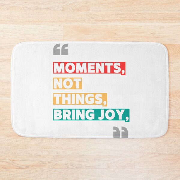 Item preview, Moments, not things, bring joy, designed and sold by Vibes-vintage.