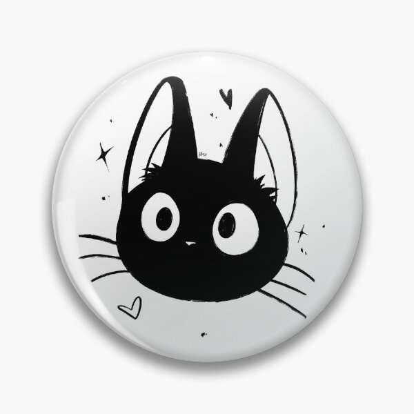 Item preview, Jiji the Black Cat designed and sold by BurunaMD.