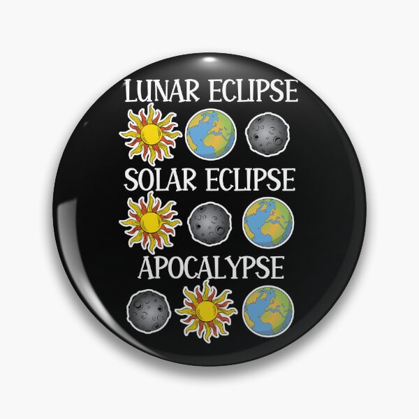 Item preview, Eclipse lunar Eclipse solar Apocalipsis designed and sold by PolyPixel.