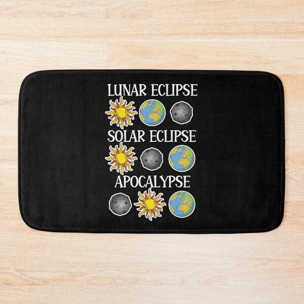 Item preview, Lunar Eclipse Solar Eclipse Apocalypse designed and sold by PolyPixel.
