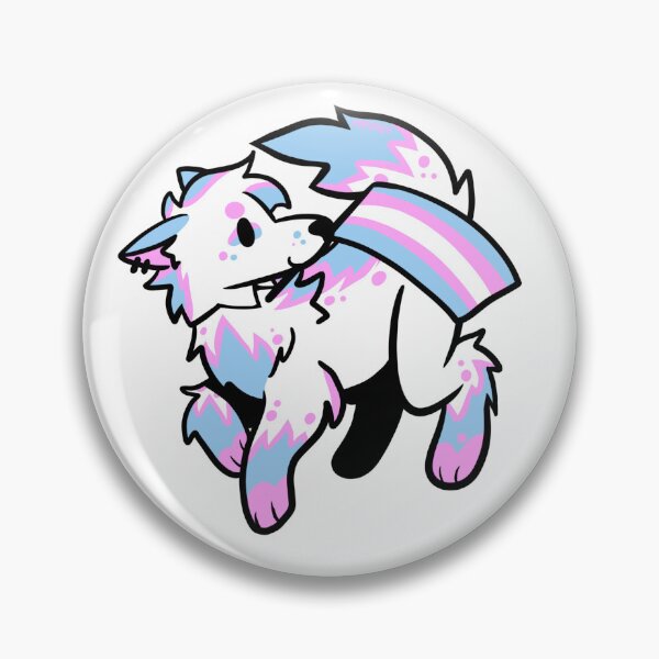 Item preview, Transgender Pride Dog designed and sold by freshsqu33zed.