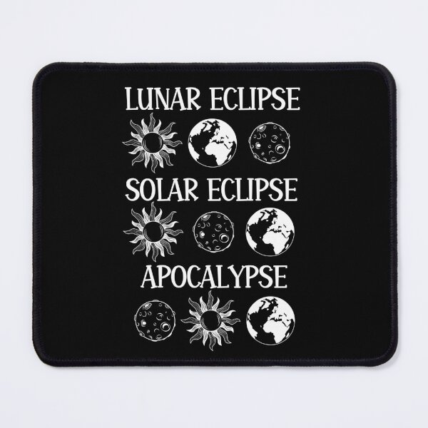 Item preview, Eclipse lunar Eclipse solar Apocalipsis designed and sold by PolyPixel.