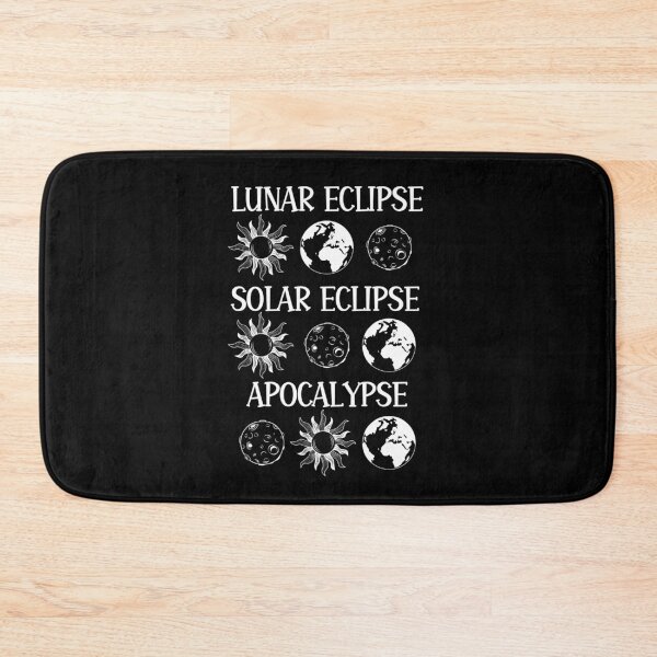 Item preview, Lunar Eclipse Solar Eclipse Apocalypse designed and sold by PolyPixel.