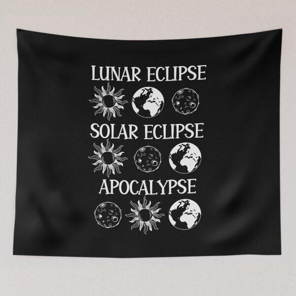 Item preview, Eclipse lunar Eclipse solar Apocalipsis designed and sold by PolyPixel.