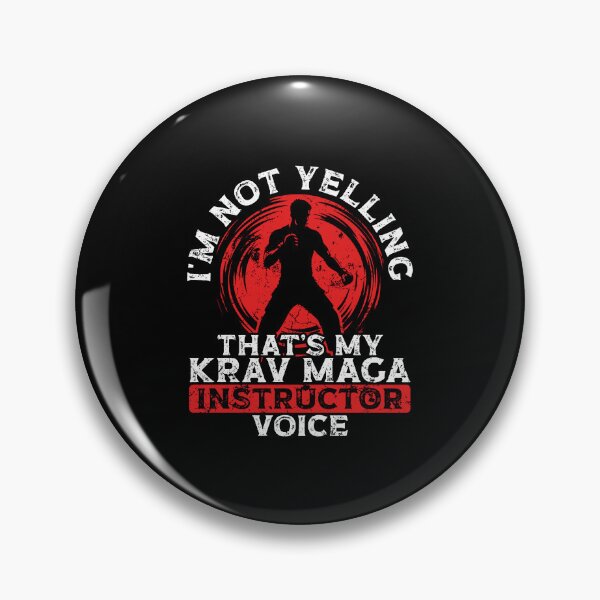 Item preview, Krav Maga Instructor Martial Arts Krav Maga Teacher designed and sold by melomedia.