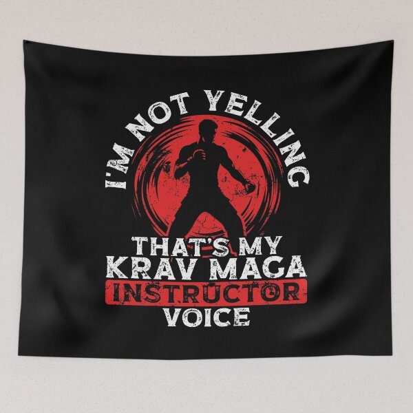 Item preview, Krav Maga Instructor Martial Arts Krav Maga Teacher designed and sold by melomedia.