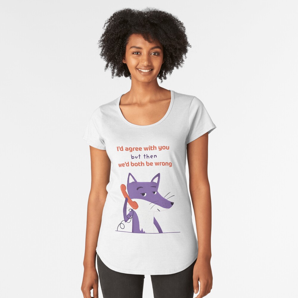Item preview, Premium Scoop T-Shirt designed and sold by ItsPurpleFox.