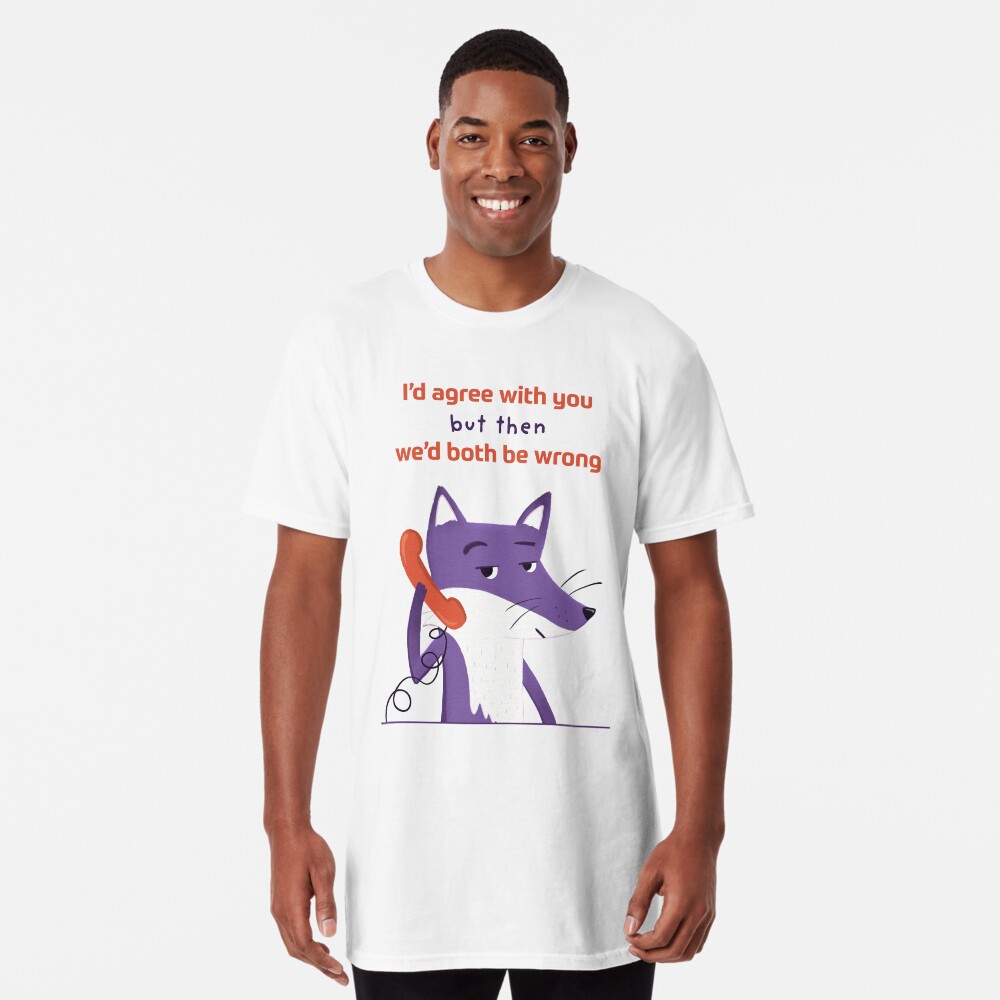 Item preview, Long T-Shirt designed and sold by ItsPurpleFox.