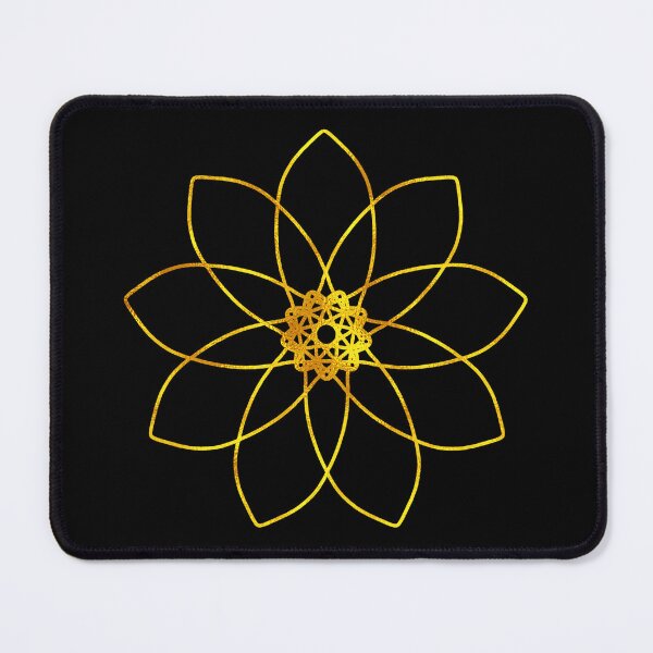 Item preview, Gold Mandala Flower designed and sold by xWiseGirl.