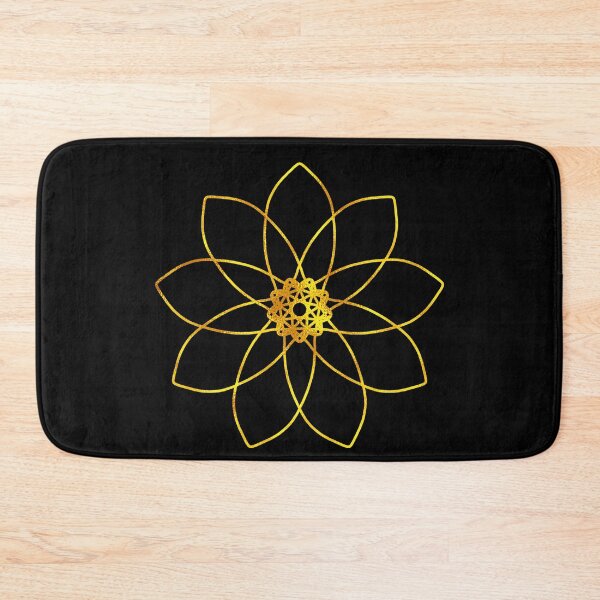 Item preview, Gold Mandala Flower designed and sold by xWiseGirl.