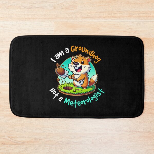 Item preview, I am groundhog not a meteorologist designed and sold by Visual-digital.
