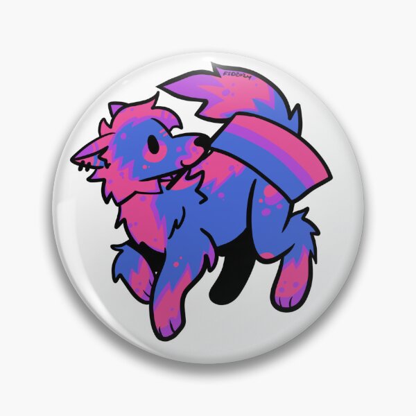 Item preview, Bisexual Pride Dog designed and sold by freshsqu33zed.