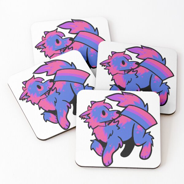 Item preview, Bisexual Pride Dog designed and sold by freshsqu33zed.