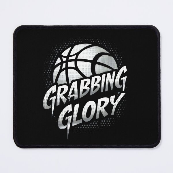 Item preview, Grabbing Glory The Gray Basketball A Symbol Of Triumph And Motion designed and sold by SplashTastic.