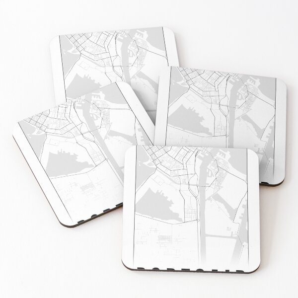 Item preview, minimalistic map portsaid egypt designed and sold by redbublemahmoud.